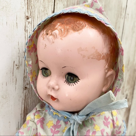 Vintage Hard Plastic Twist Legs Turn Head Doll - Picture 5 of 15